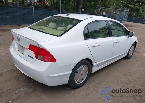 2008 Honda Civic Hybrid из США, поврежденный, VIN JHMFA36268S029616